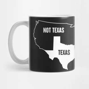 Funny Texas & United States Design Mug